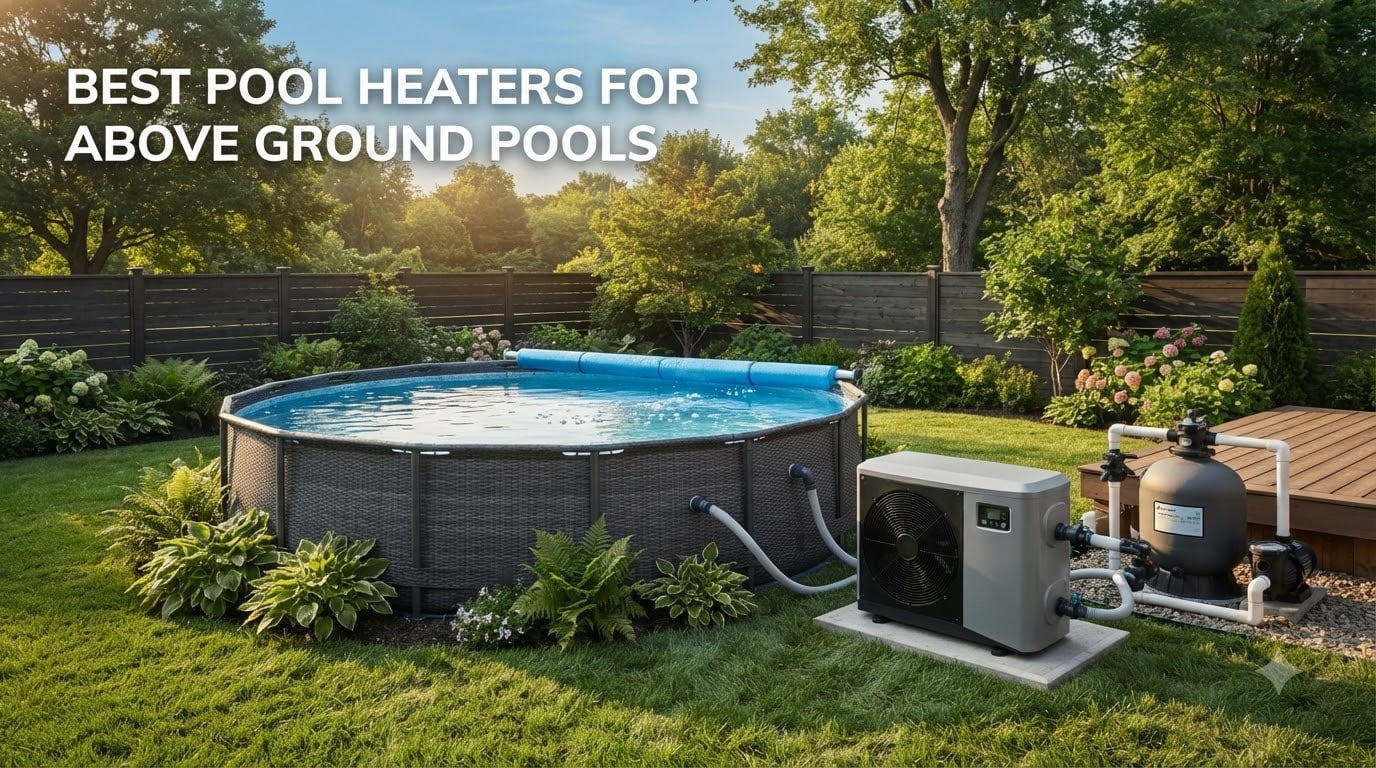best pool heaters for above ground pools