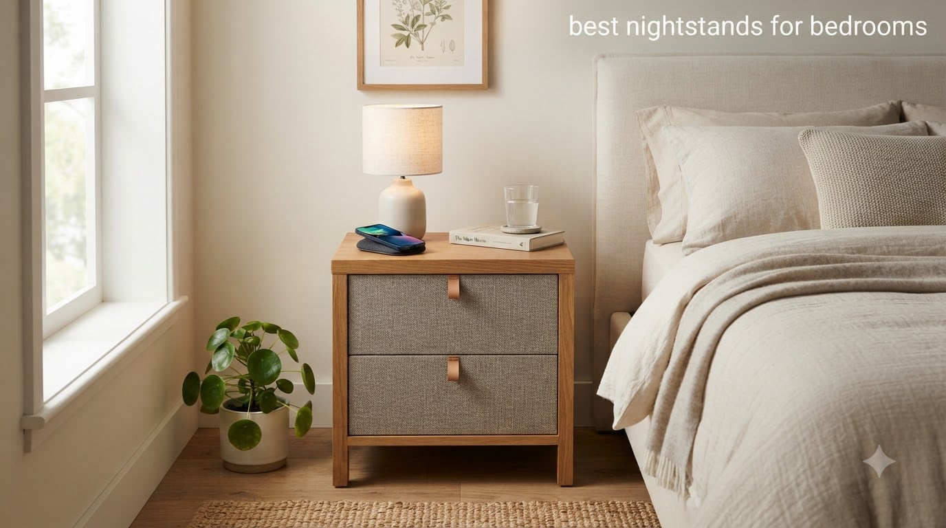 best nightstands for bedrooms