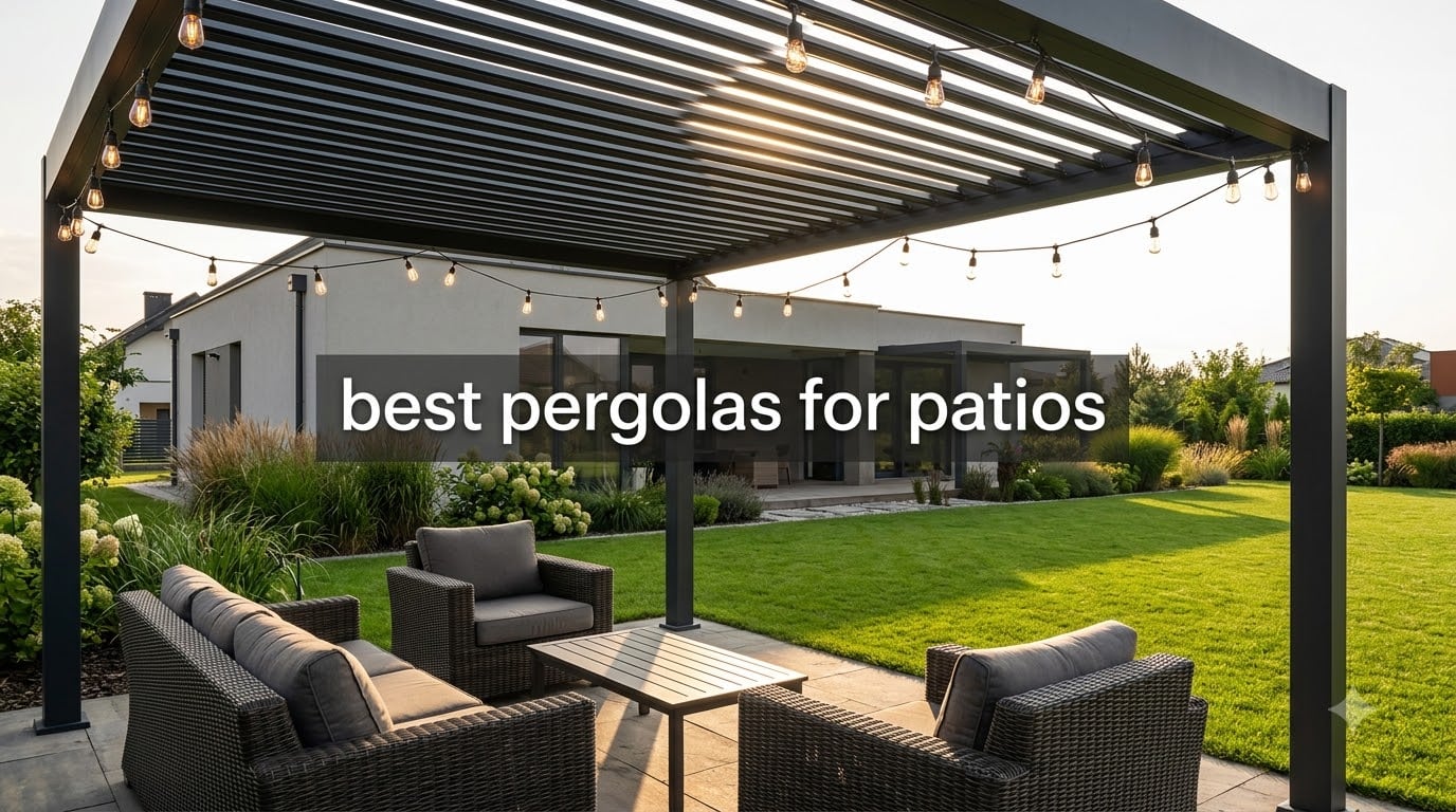 best pergolas for patios
