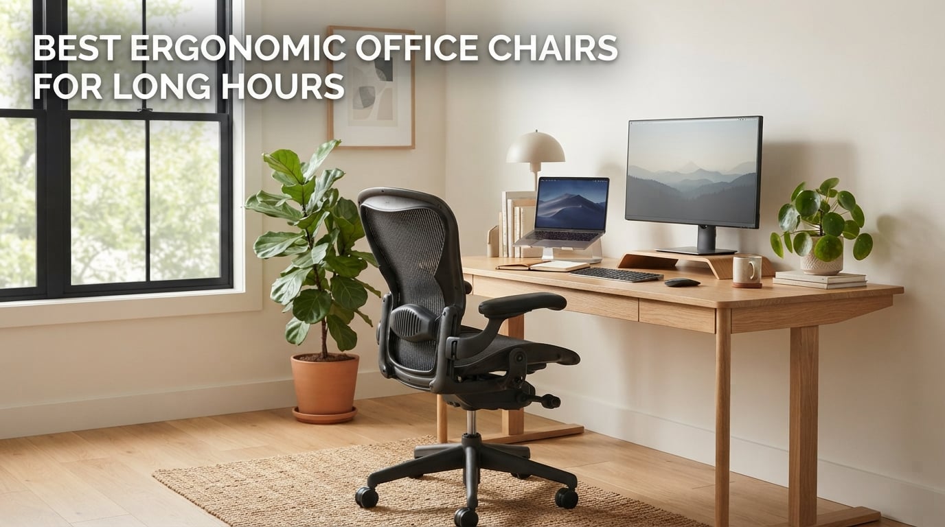 Best ergonomic office chairs for long hours