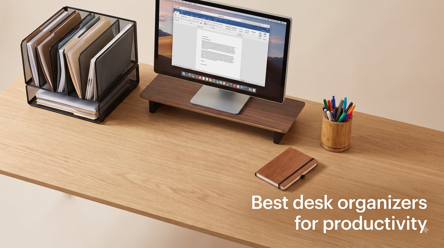 Best desk organizers for productivity