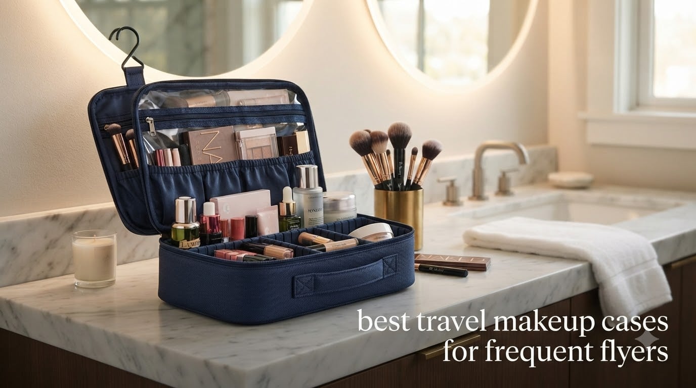best travel makeup cases for frequent flyers