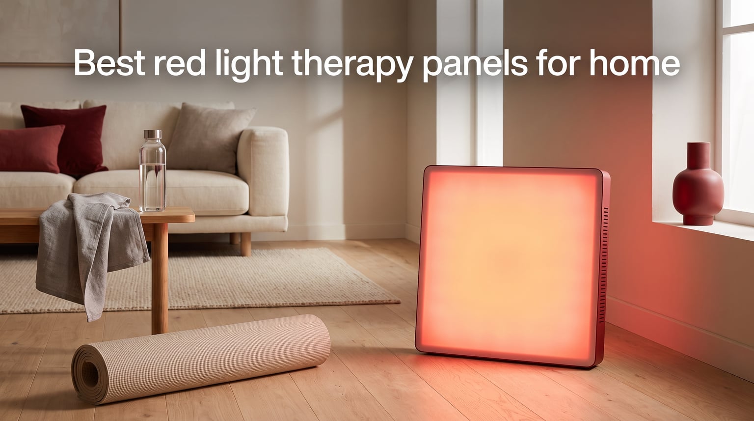 Best red light therapy panels for home