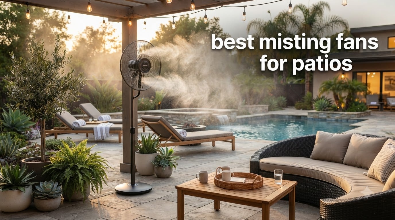 best misting fans for patios
