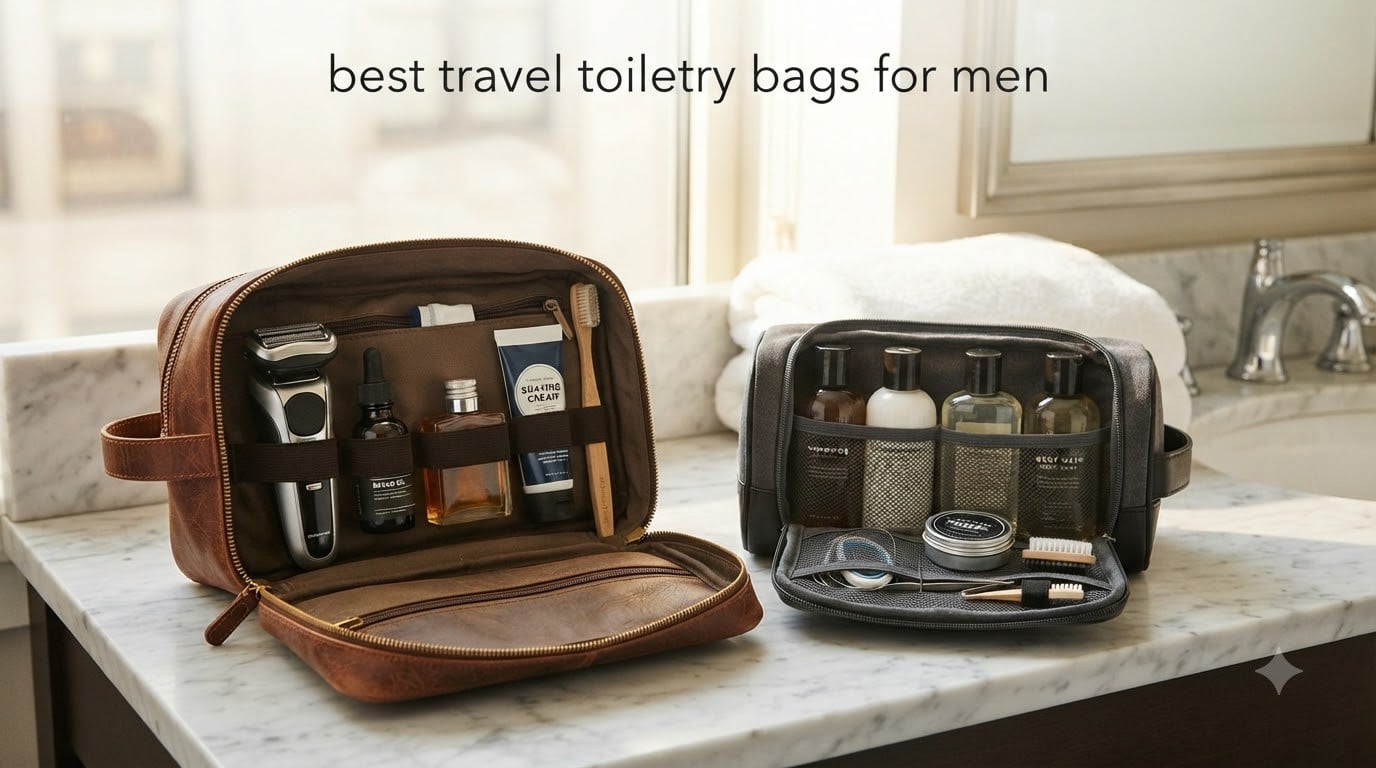 best travel toiletry bags for men