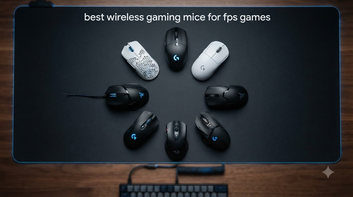 best wireless gaming mice for fps games