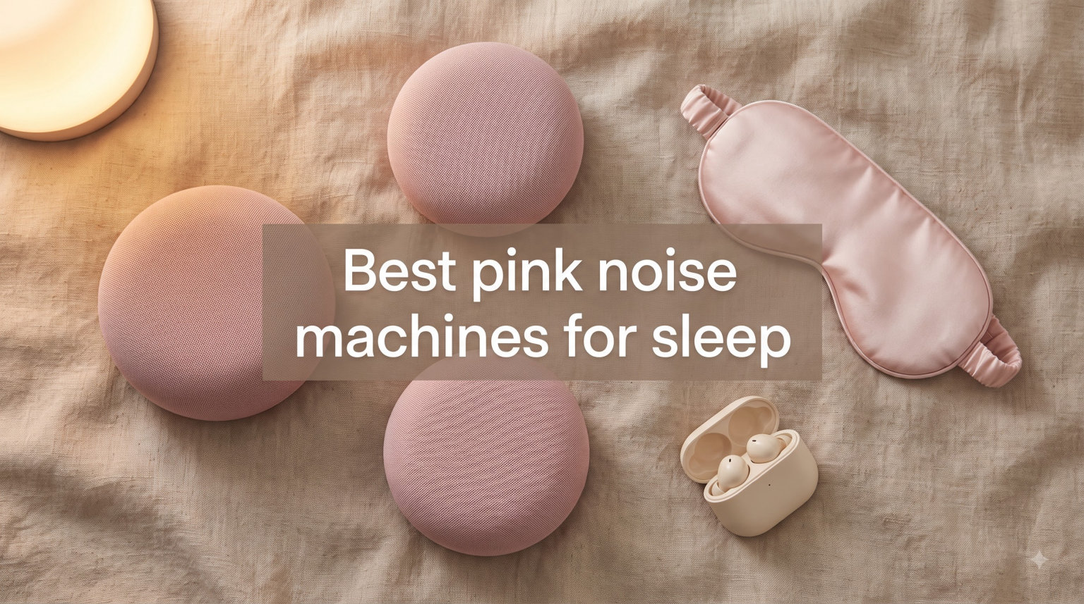 Best pink noise machines for sleep