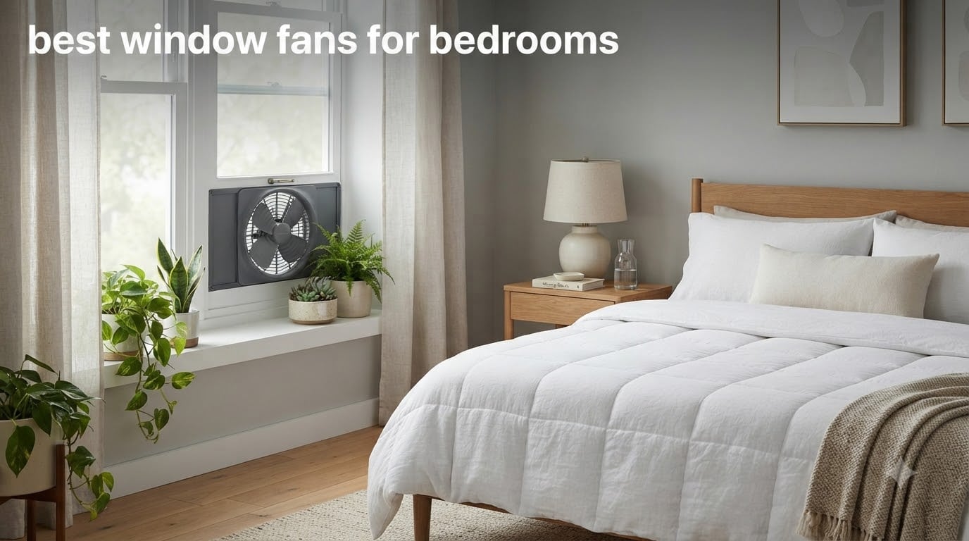 best window fans for bedrooms