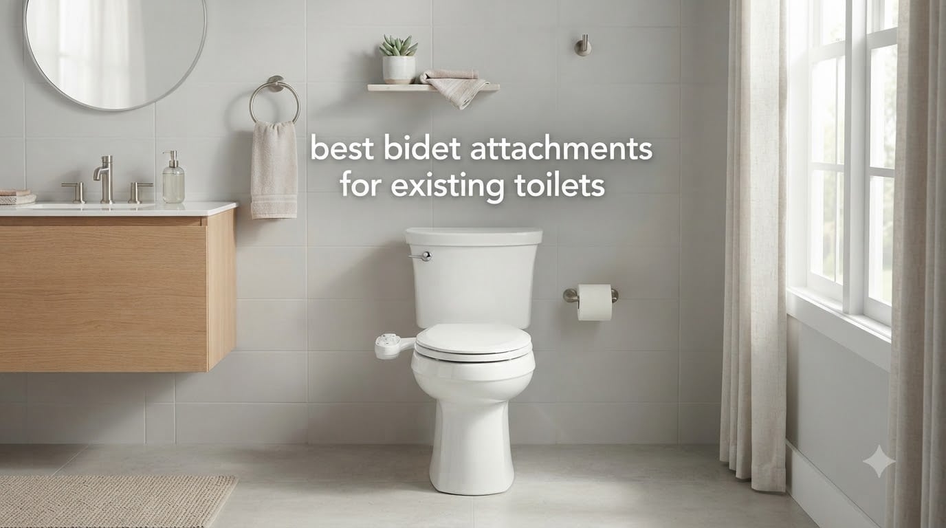 best bidet attachments for existing toilets