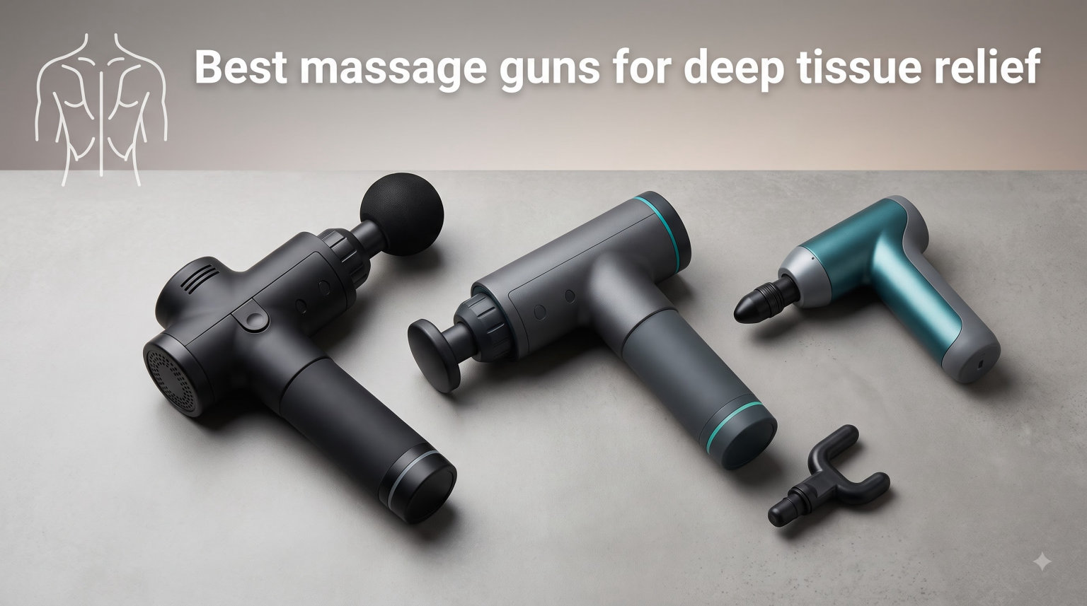 Best massage guns for deep tissue relief