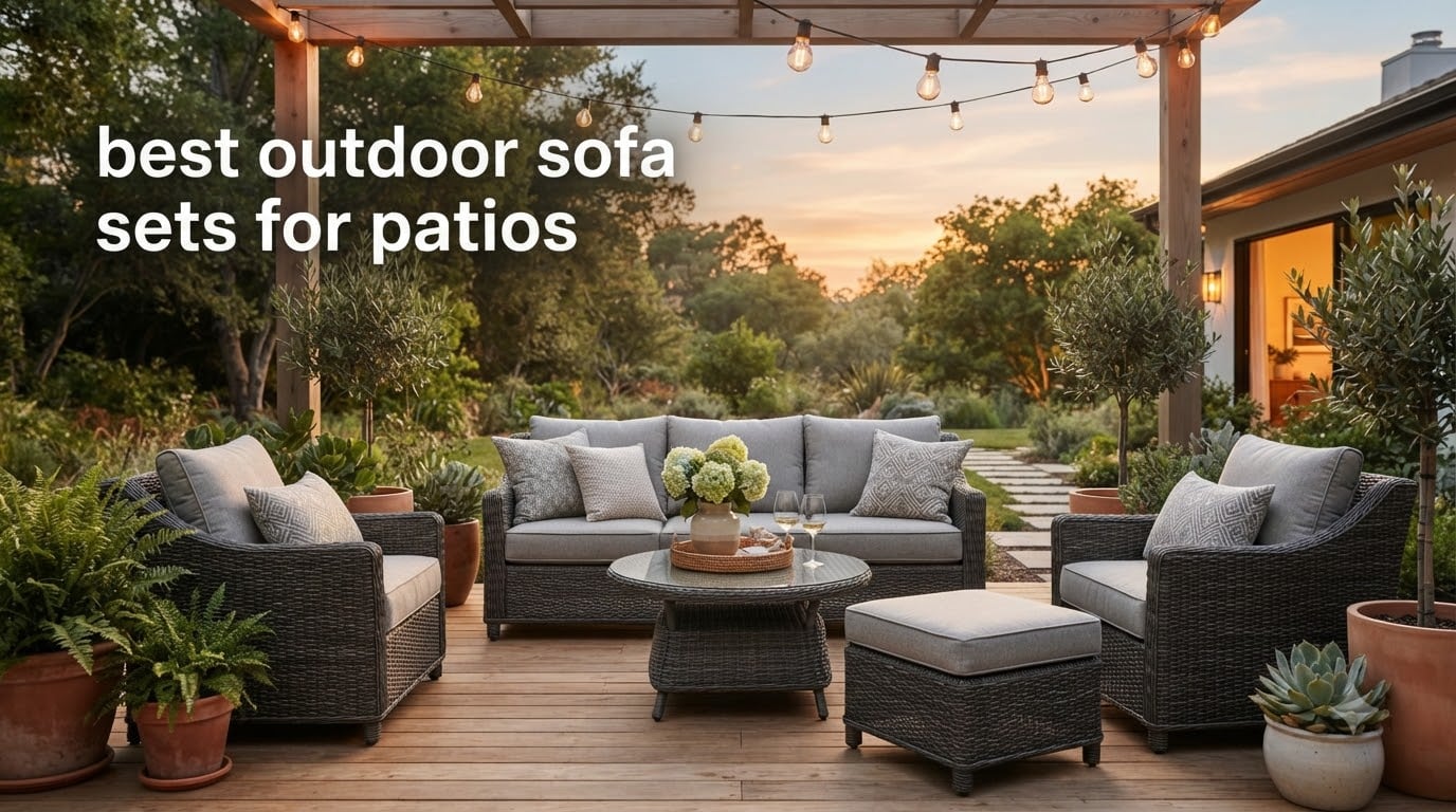 best outdoor sofa sets for patios