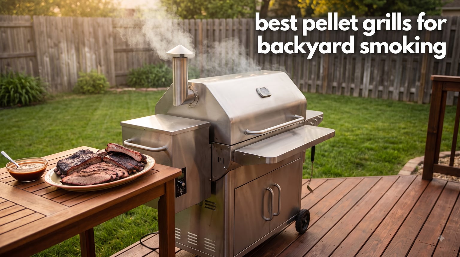 best pellet grills for backyard smoking