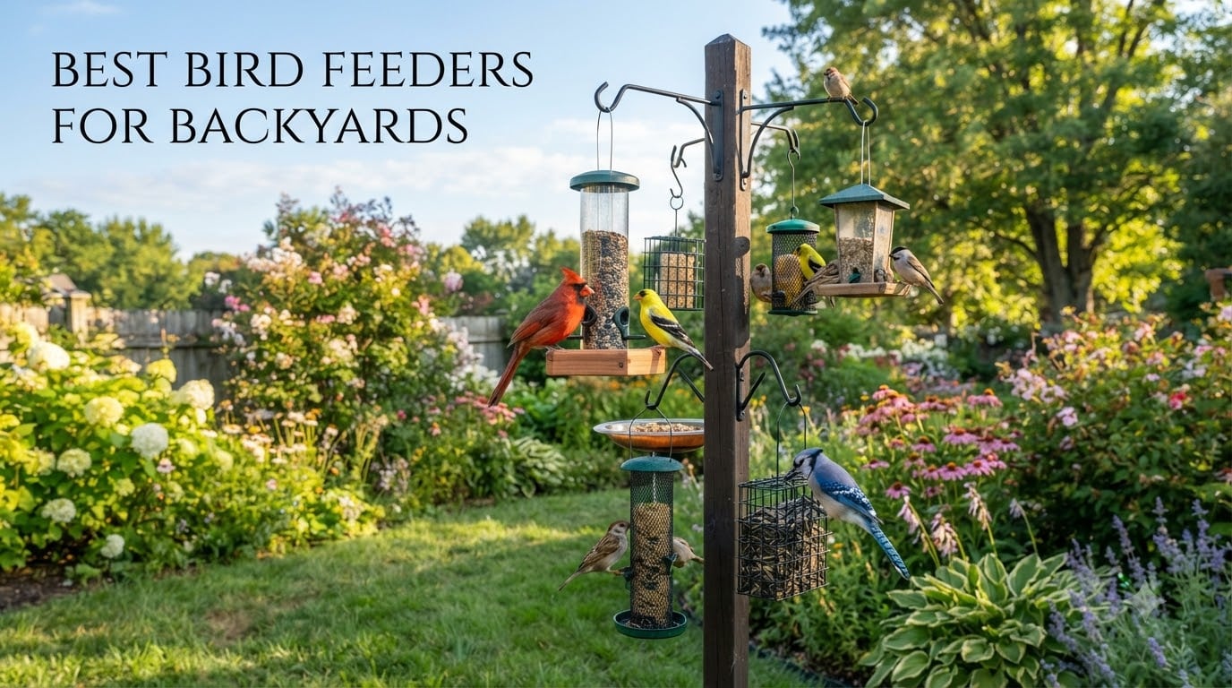 best bird feeders for backyards