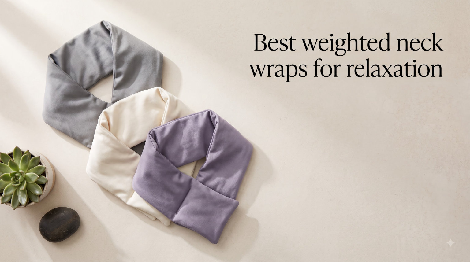 Best weighted neck wraps for relaxation