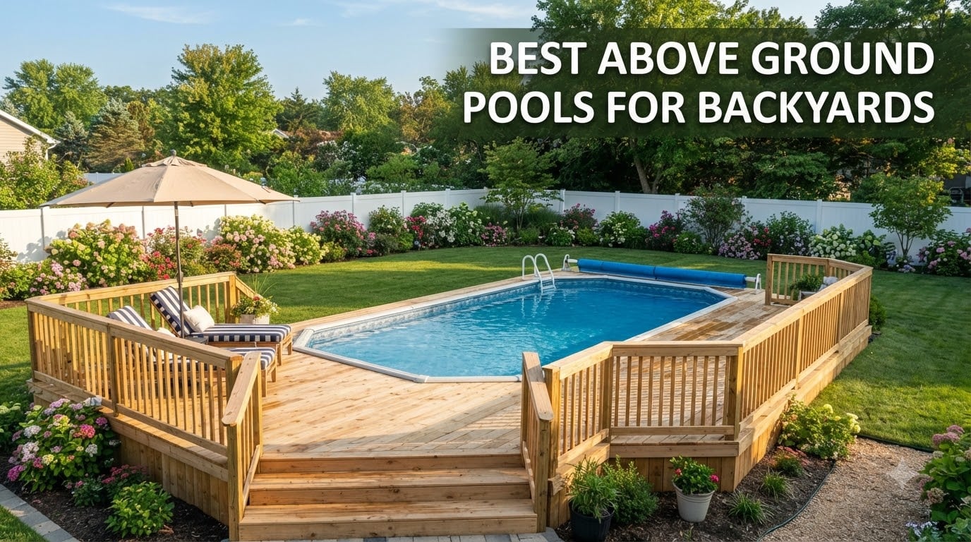 best above ground pools for backyards