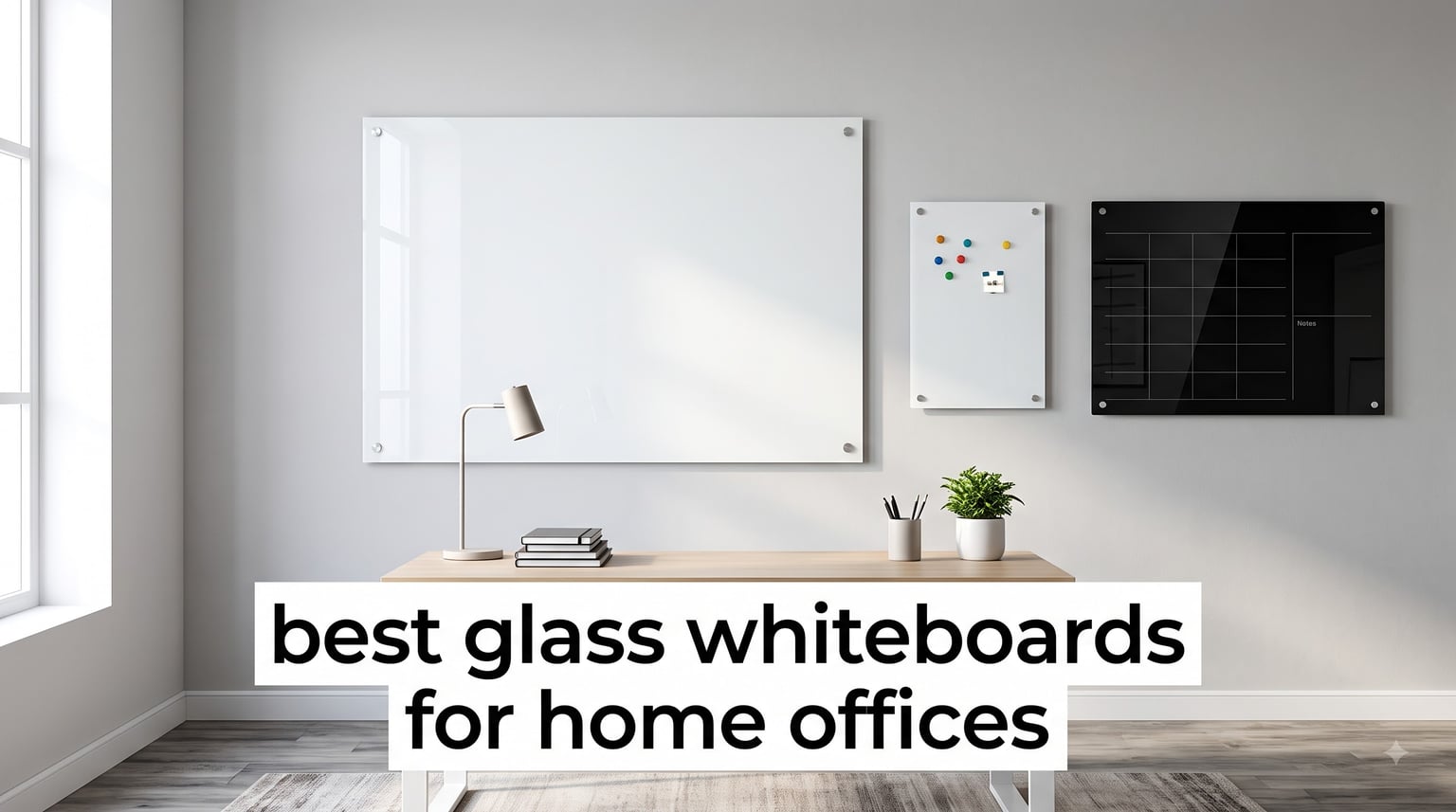 best glass whiteboards for home offices