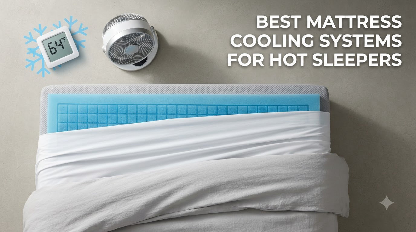 best mattress cooling systems for hot sleepers