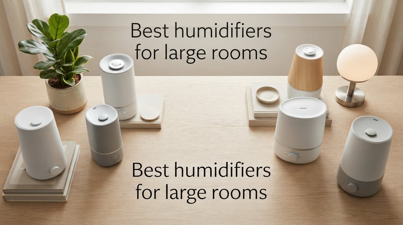 Best humidifiers for large rooms