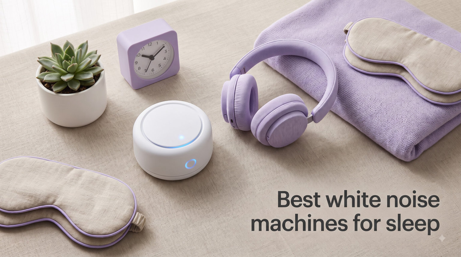 Best white noise machines for sleep