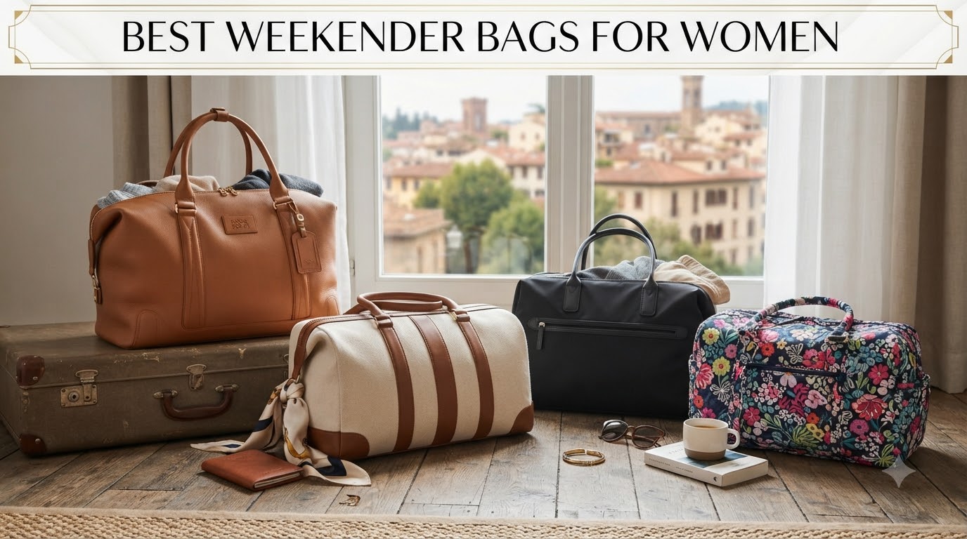 best weekender bags for women