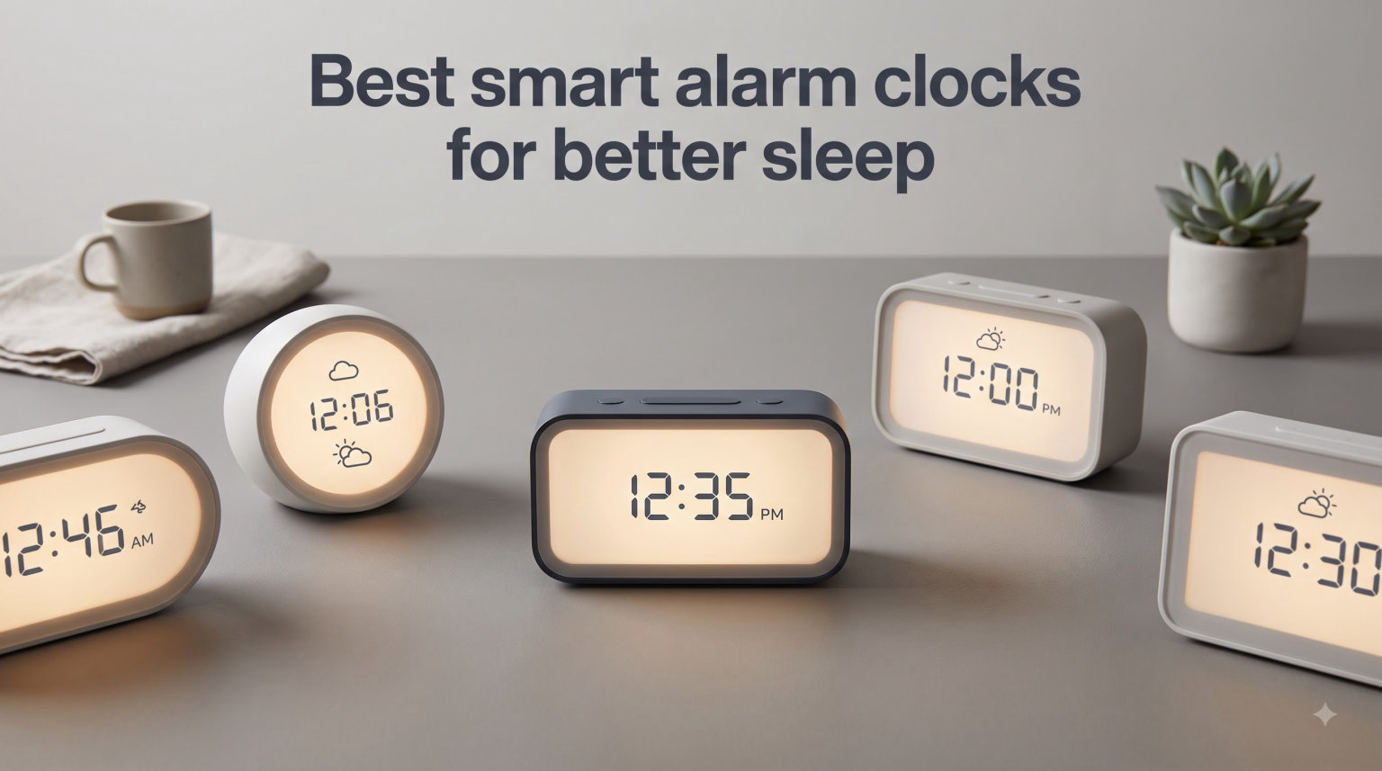 Best smart alarm clocks for better sleep
