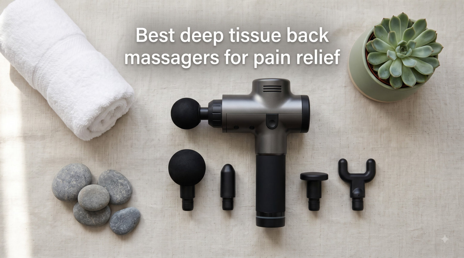 Best deep tissue back massagers for pain relief