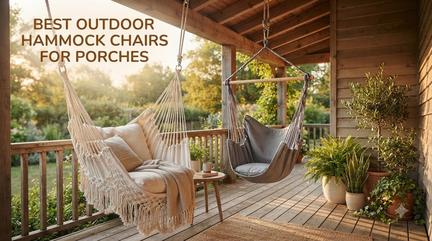 best outdoor hammock chairs for porches