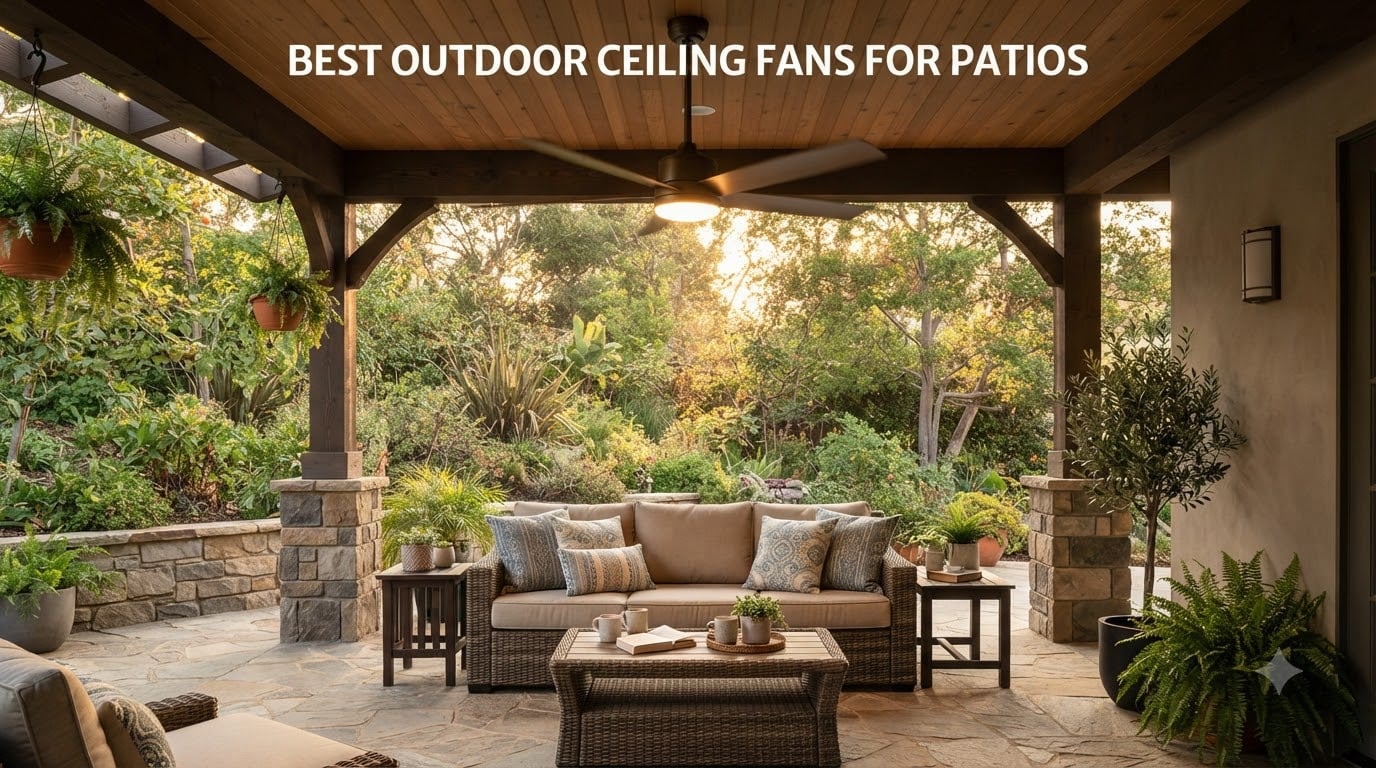 best outdoor ceiling fans for patios