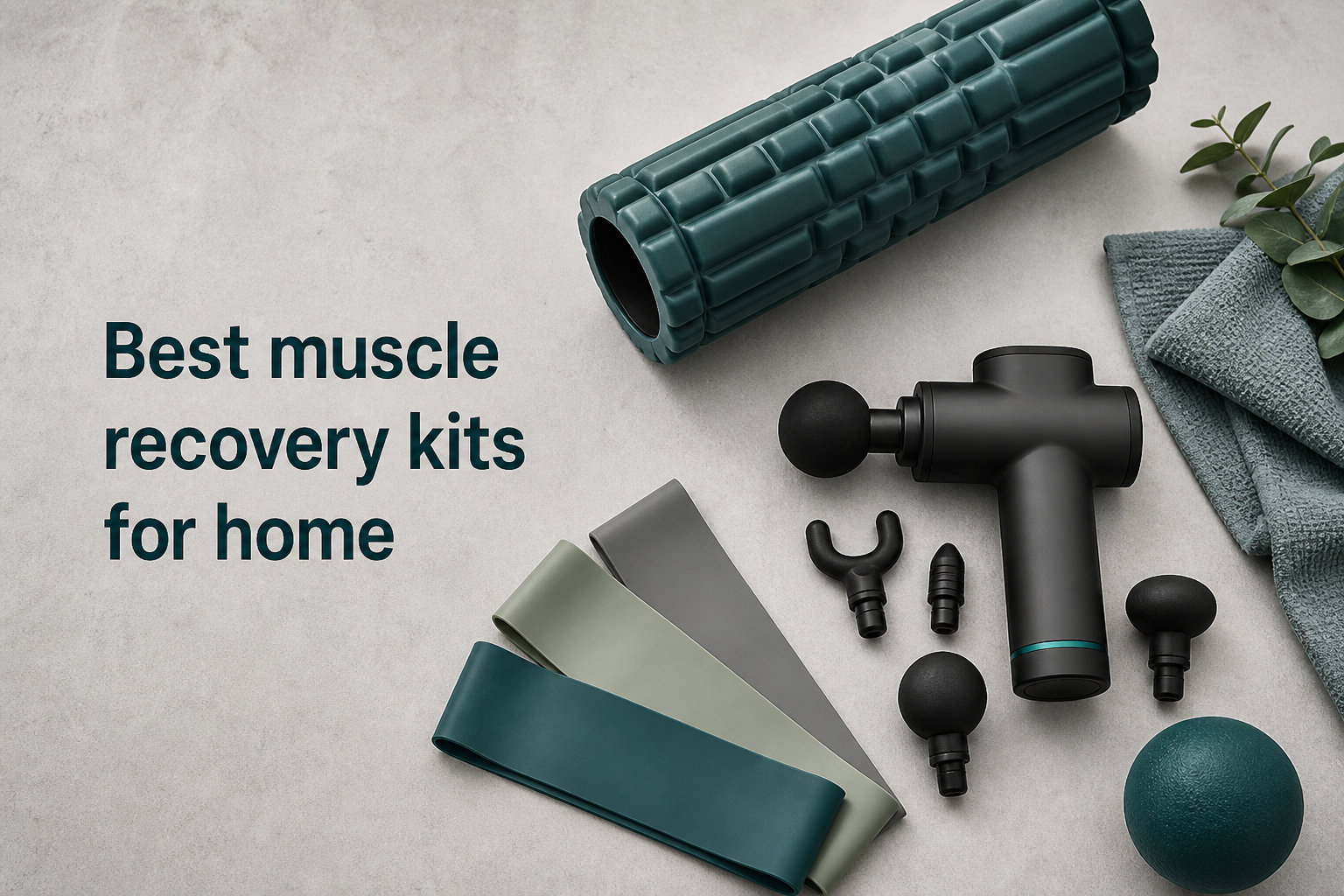 Best muscle recovery kits for home