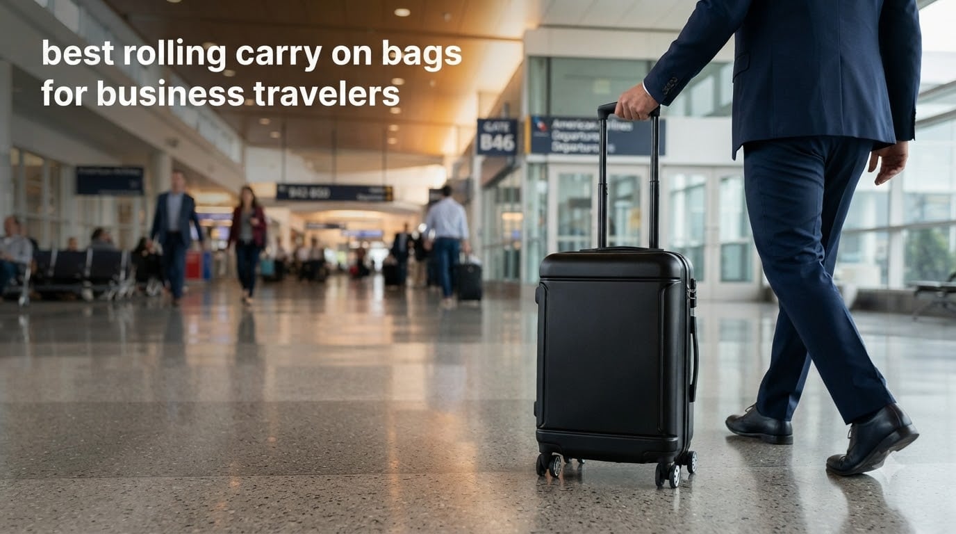 best rolling carry on bags for business travelers
