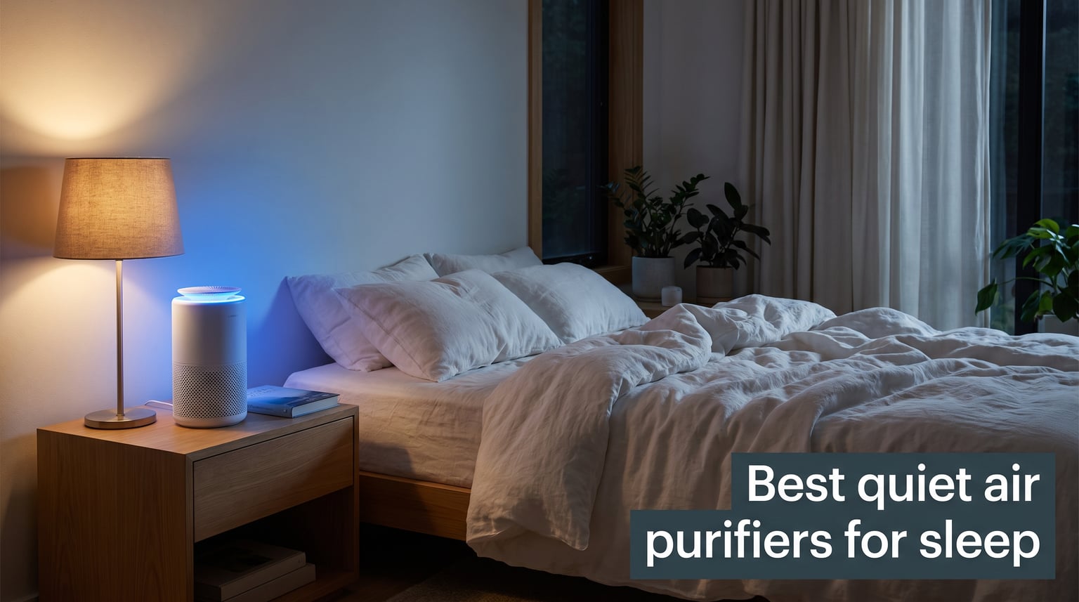 Best quiet air purifiers for sleep