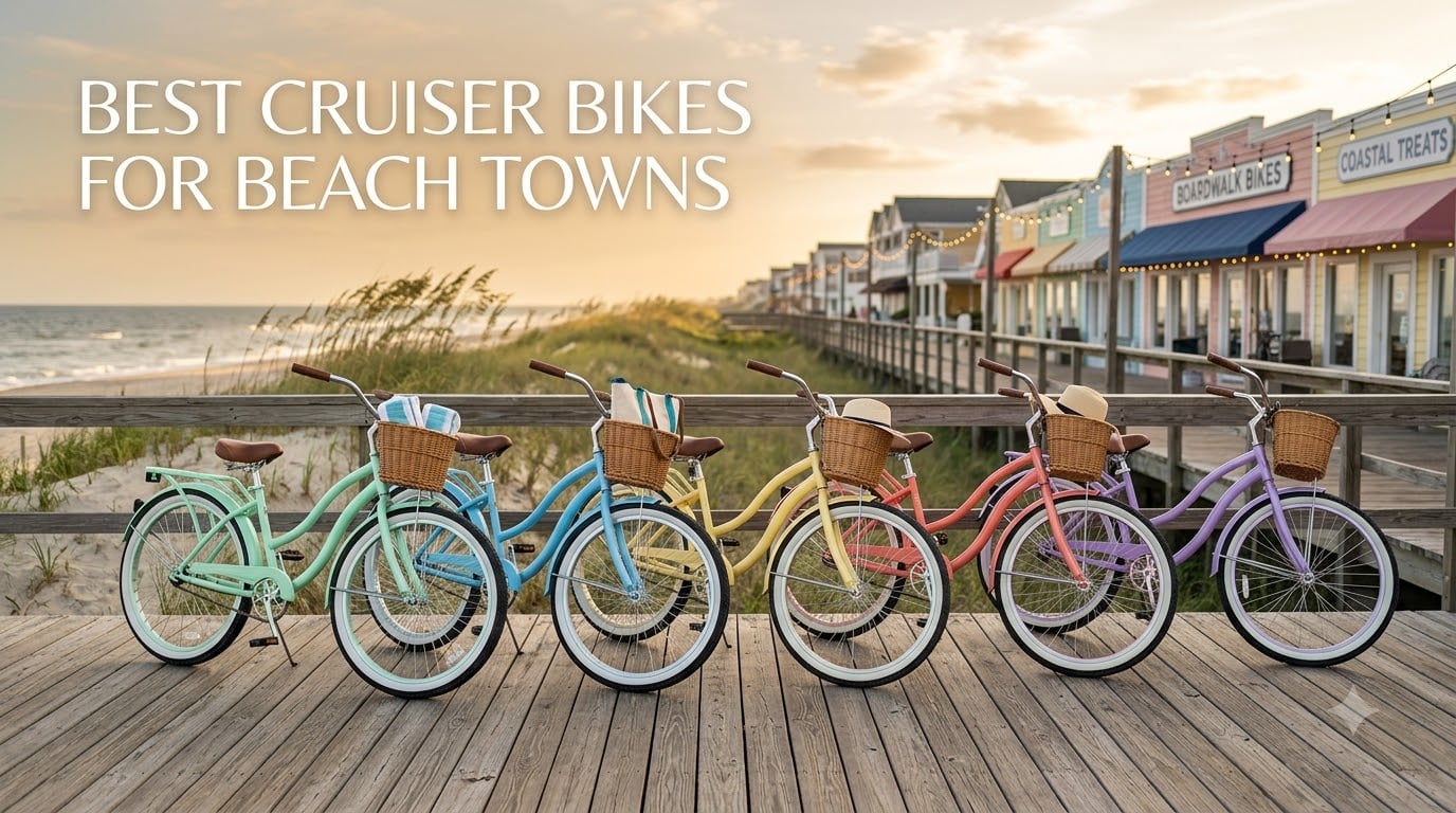 best cruiser bikes for beach towns