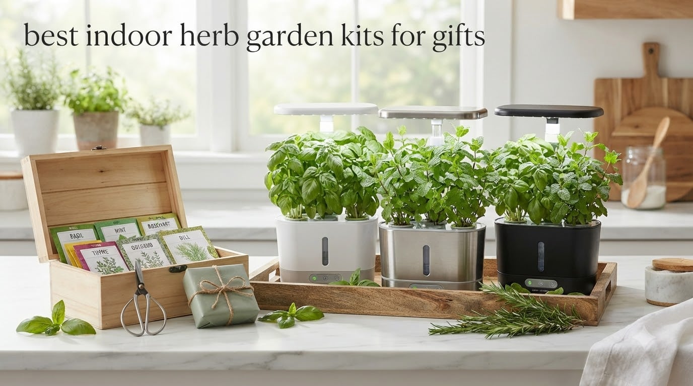 best indoor herb garden kits for gifts