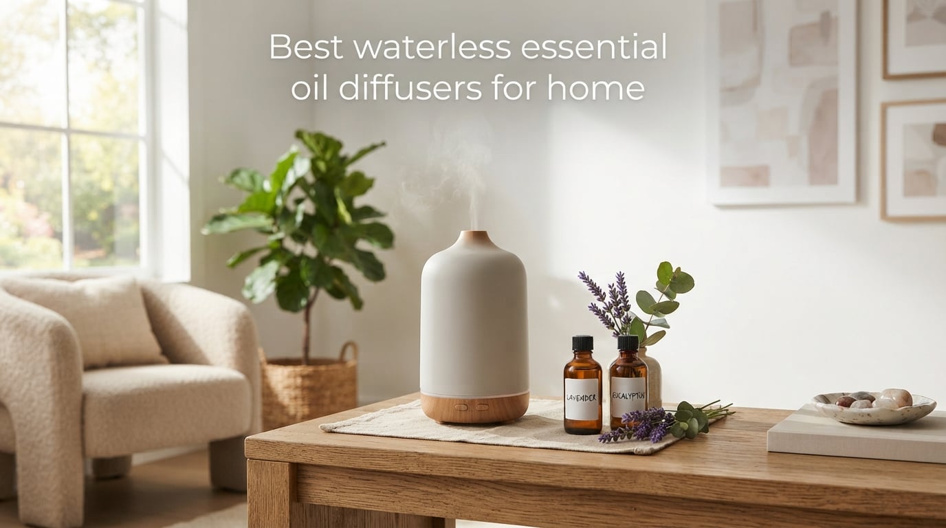 Best waterless essential oil diffusers for home