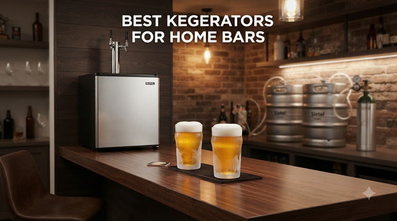 best kegerators for home bars