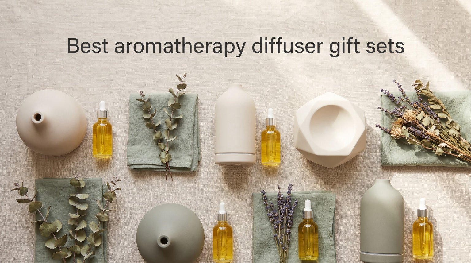 Best aromatherapy diffuser gift sets