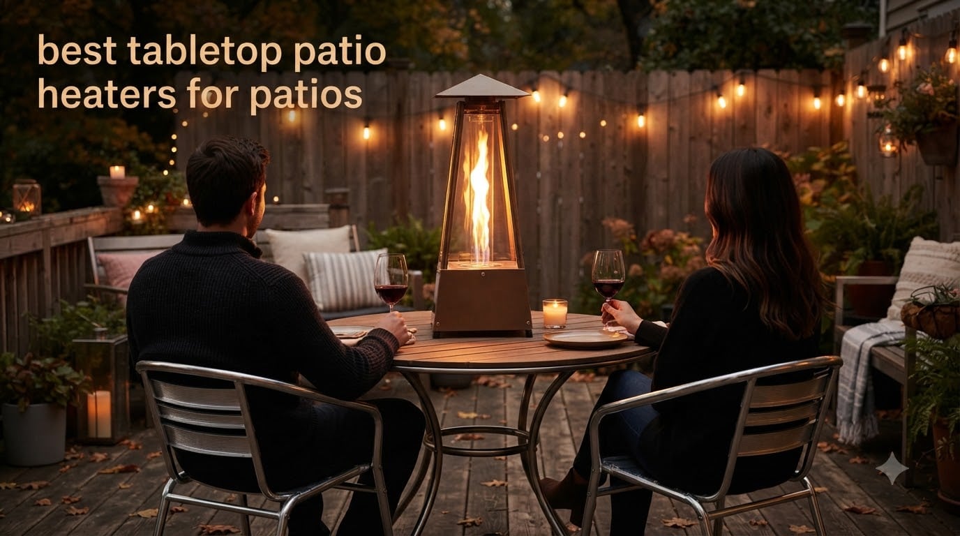 best tabletop patio heaters for patios