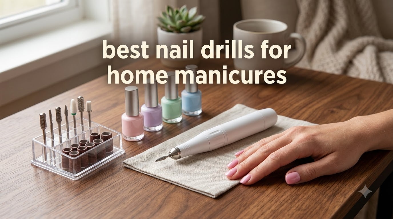 best nail drills for home manicures