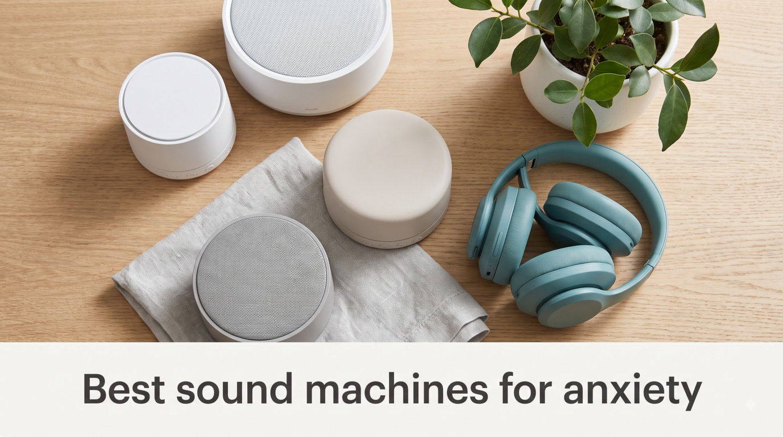 Best sound machines for anxiety