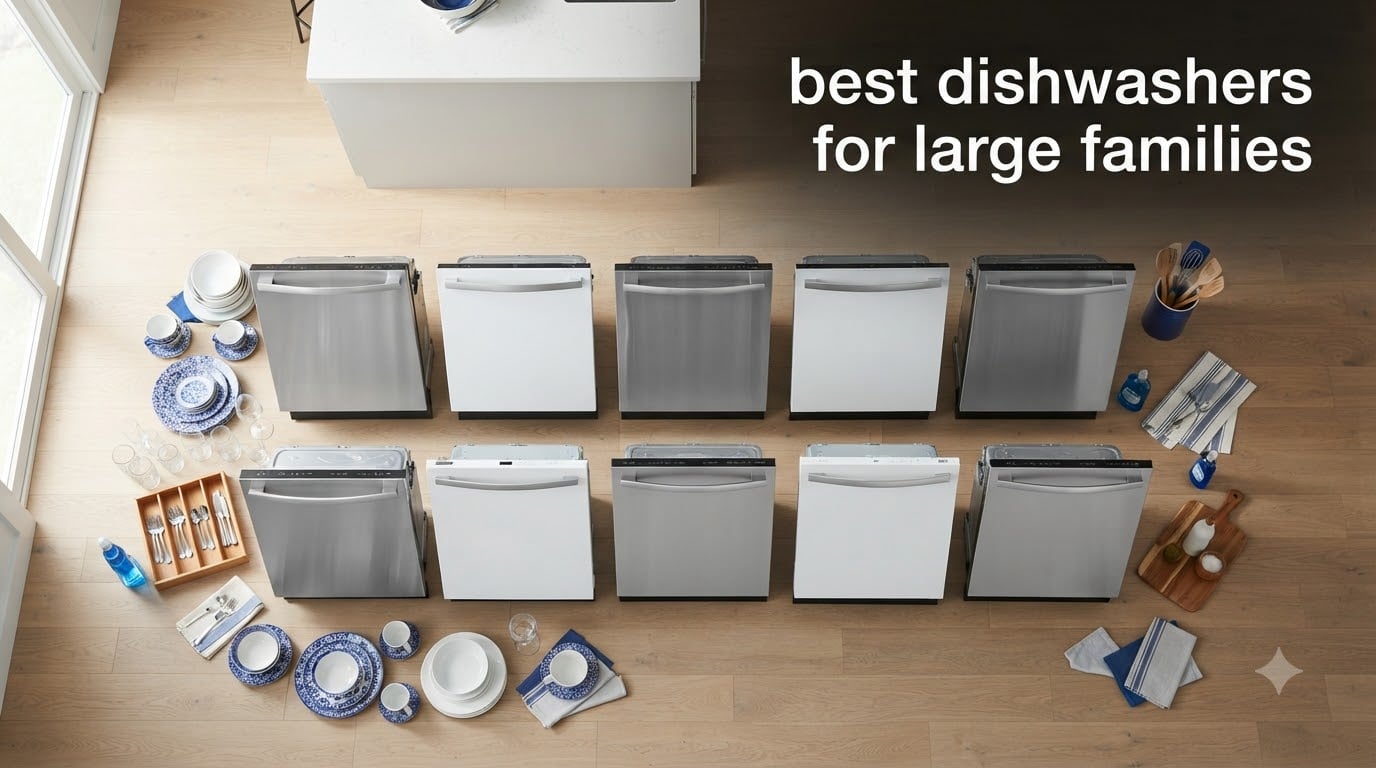 best dishwashers for large families