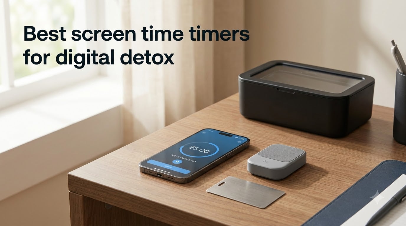 Best screen time timers for digital detox