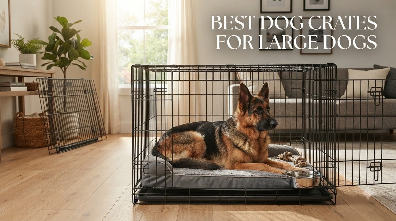 best dog crates for large dogs