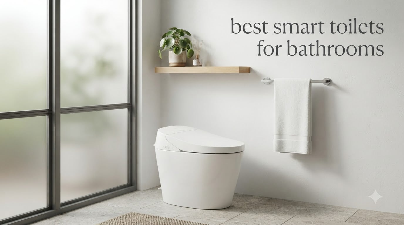 best smart toilets for bathrooms