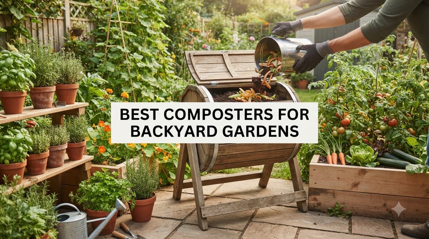 best composters for backyard gardens