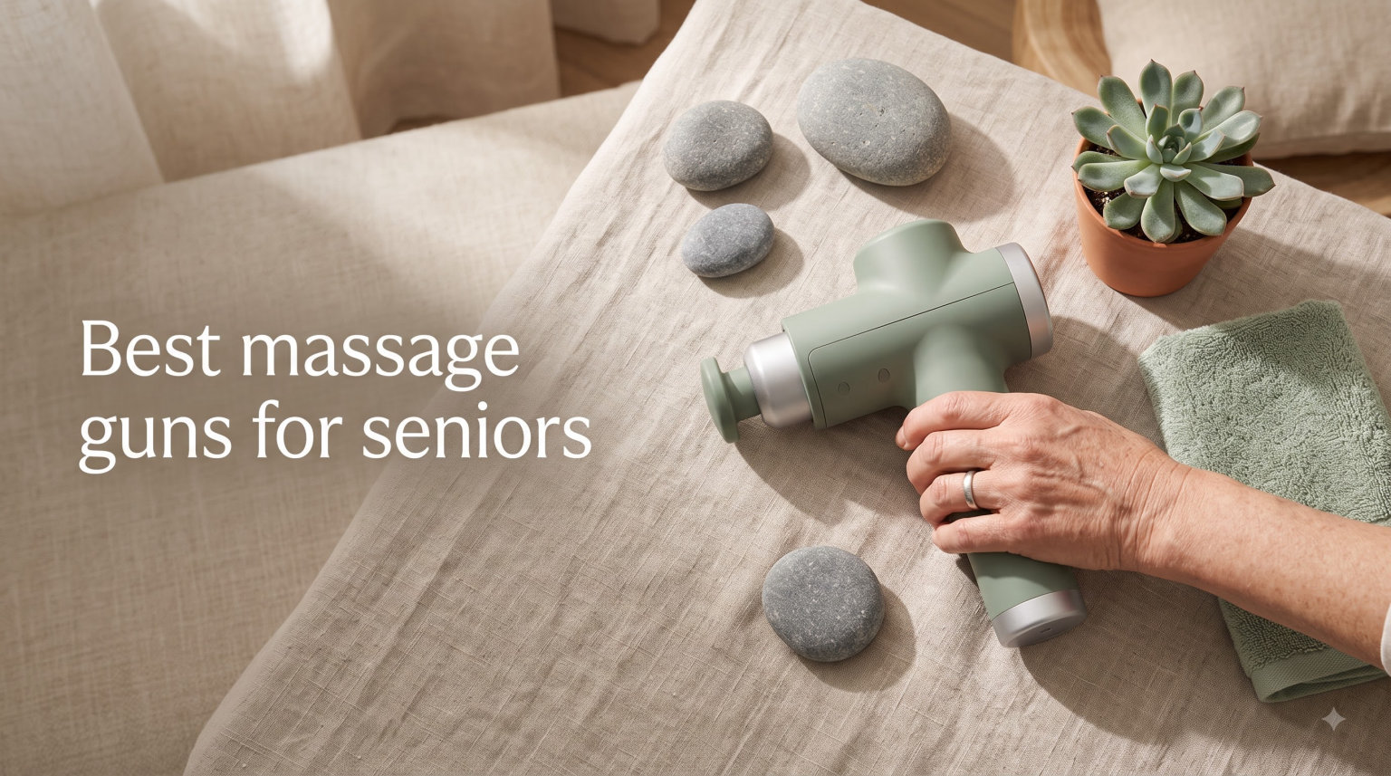 Best massage guns for seniors