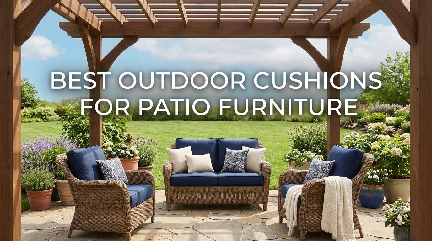 best outdoor cushions for patio furniture