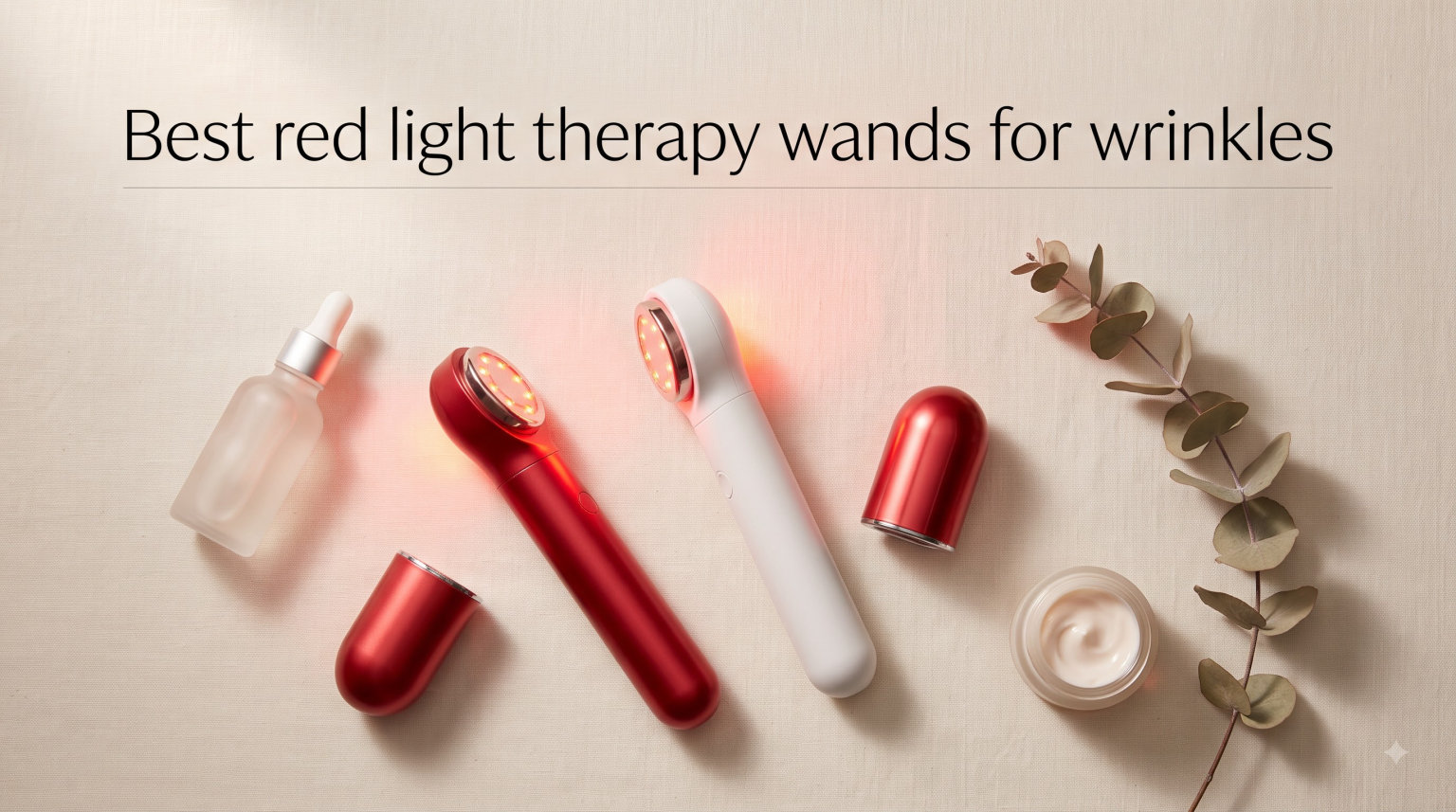 Best red light therapy wands for wrinkles