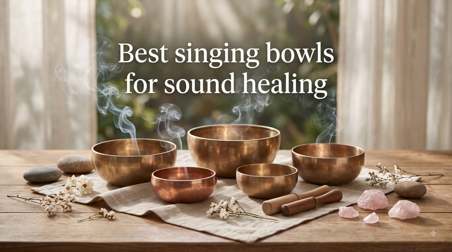 Best singing bowls for sound healing