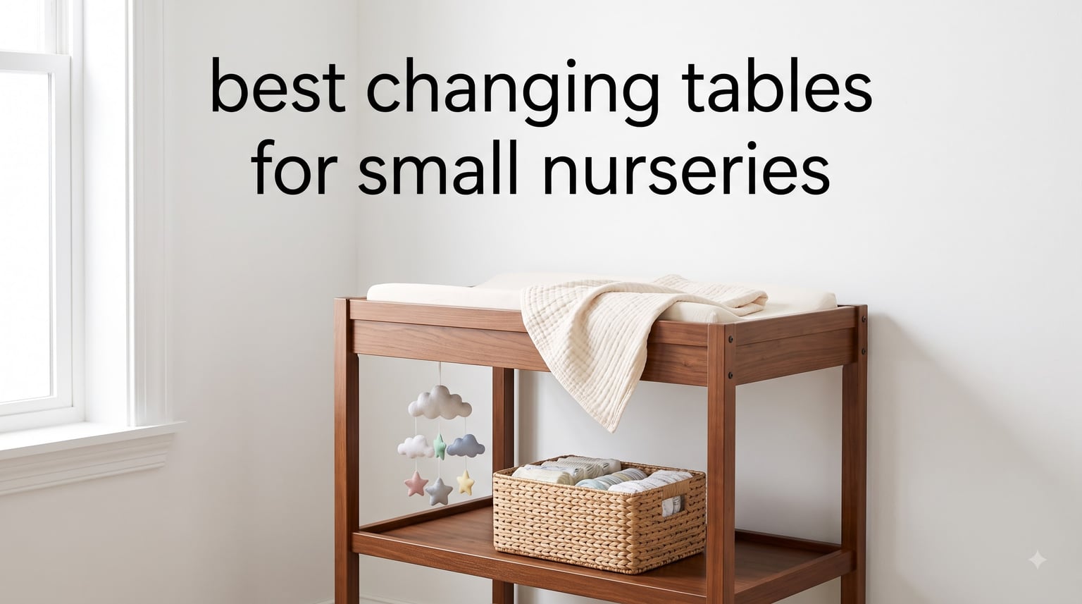 best changing tables for small nurseries