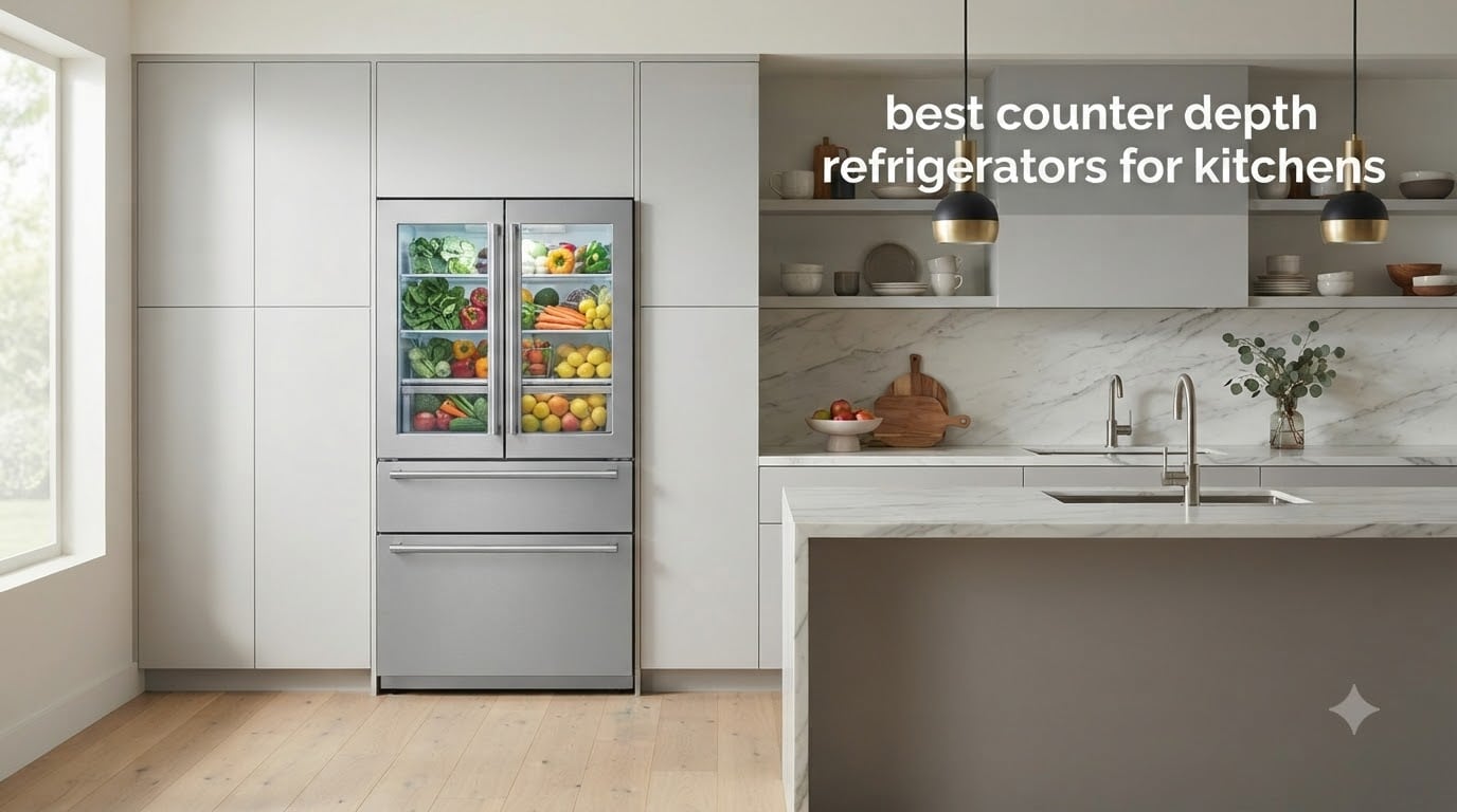 best counter depth refrigerators for kitchens